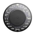 Pikkukuva 7 / 10: Baseus Wireless Charger BS-W530 PD 15W with Type-C cable PD 24W, 1m, Black (CCJJ050001)