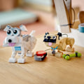 Miniatyrbillede 4 af 5: Klocki Creator 31137 Urocze psiaki