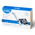 Miniatyrbillede 3 af 3: Ethernet Adapter Cudy PE10, PCIe, 1 x 10/100/1000 Mbps