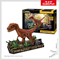 Miniatyrbilde 3 av 3: CUBIC FUN National Geographic 3D puzzle Velociraptor