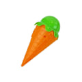 Miniatyrbild 3 av 6: Skill Game Ice Cream in a Wafer. Colorful Pyramid Arrange the Tower