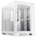 Miniatyrbillede 1 af 10: Lian Li O11 Dynamic Mini Snow Edition, Mid-Tower, Tempered Glass - White