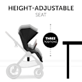 Pikkukuva 4 / 11: HAUCK stroller WALK N CARE, Black, 165355