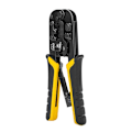 Miniatyrbillede 1 af 5: Deli Tools EDL4971 Ethernet Connector Crimping Pliers, 4/6/8P, RJ45/RJ14/RJ12/RJ9