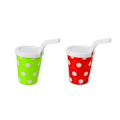 Miniatyrbilde 10 av 11: Set of Vegetables and Fruits with a Battery Blender and a Tray