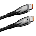 Miniatyrbillede 5 af 5: USB-C cable for USB-C Baseus Glimmer Series, 100W, 1m (Black)