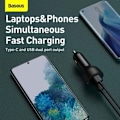 Pikkukuva 3 / 11: Baseus Superme Car charger + cable USB-C / 100W