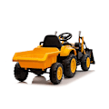 Miniatyrbild 8 av 11: Rechargeable tractor with bucket BW-X002A Yellow