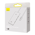 Miniatyrbild 4 av 5: Baseus Lite Series Hub 4in1 USB-C to 4x USB 3.0 + USB-C, 1m (Black)