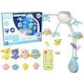Miniatyrbillede 1 af 7: Cot Carrousel Projector Pilot Melodies Animal Noises Blue