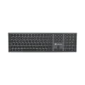 Miniatyrbillede 1 af 5: NATEC NKL-1830 keyboard Universal RF Wireless + Bluetooth QWERTY Spanish Black, Grey