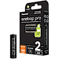 Miniatyrbilde 2 av 3: Rechargeable batteries PANASONIC ENELOOP PRO AA 2500 mAh 2 szt (BK-3HCDE/2CP)