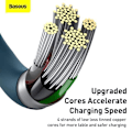 Pikkukuva 4 / 11: Baseus Lightning Superior Series cable, Fast Charging, Data 2.4A, 1m Blue (CALYS-A03)