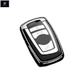 Miniatyrbilde 1 av 3: Dux Ducis Car Key Silicone Case For BMW 1 / 2 / X3 / M3 / M6 Black