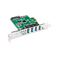 Miniatyrbillede 4 af 6: Lanberg PCE-US3-004 interface cards/adapter Internal USB 3.2 Gen 1 (3.1 Gen 1)