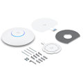 Miniatyrbillede 7 af 8: UBIQUITI U6+, WiFi 6, 4 spatial streams, 140 m² (1,500 ft²) coverage, 300+ connected devices, Powered using PoE, GbE uplink.
