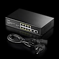 Miniatyrbillede 3 af 3: Cudy FS1010PG network switch Fast Ethernet (10/100) Power over Ethernet (PoE) Black