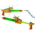 Miniatyrbillede 1 af 3: Water Gun 40 cm Dinosaur Green Garden