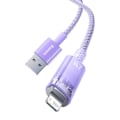 Miniatyrbillede 5 af 10: Fast Charging cable Baseus USB-A to Lightning Explorer Series 1m 2.4A (purple)