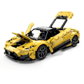 Miniatyrbilde 4 av 5: RASTAR 1:8 assemble car model Maserati MC20, 3457 parts, 93510