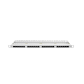Miniatyrbilde 4 av 5: LANBERG PATCH PANEL 24 PORT 0.5U CAT.6 UTP GRAY