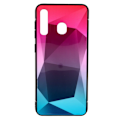 Pikkukuva 2 / 3: Mocco Stone Ombre Back Case Silicone Case With gradient Color For Apple iPhone 11 Pro Max Pink - Blue