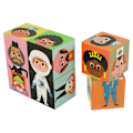 Pikkukuva 2 / 4: Wooden Blocks Assemble Characters 6 Piece Puzzle Colourful