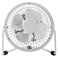 Pikkukuva 3 / 3: NEDIS mini ventilátor/ průměr 10 cm/ výkon 3 W/ napájení přes USB/ kabel 1 m/ kovový/ bílý