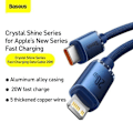Miniatyrbilde 11 av 11: Baseus Crystal Shine cable USB-C to Lightning, 20W, PD, 2m (blue)