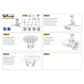Pikkukuva 7 / 10: Neomounts BEAMER-C80 bracket - full-motion - for projector - black