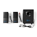 Miniatyrbillede 4 af 5: Nedis GSPR10021BK PC Speakers 2.1 / Subwoofer / 30W