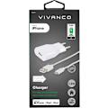 Pikkukuva 4 / 4: Vivanco charger Lightning 2.4A 1.2m, white (60018)