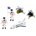 Pikkukuva 2 / 5: Set of Figures Space Truck Rocket 15 El.