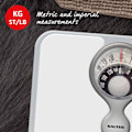 Miniatyrbillede 4 af 6: Salter 484 WHDREU16 Magnifying Mechanical Bathroom Scale