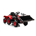 Miniatyrbild 6 av 11: Rechargeable tractor with bucket BW-X002A Red