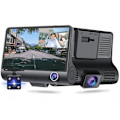 Pikkukuva 5 / 7: RoGer 3in1 Car video recorder with integrated front / rear / inside camera /  Full HD / 170 degree view