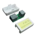 Miniatyrbillede 3 af 5: Adapteris Gembird RJ45 Female - RJ45 Female White