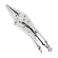 Miniatyrbilde 2 av 5: Long Nose Locking Pliers 9" Deli Tools EDL20015B (silver)
