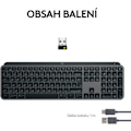 Miniatyrbild 7 av 8: Logitech MX Keys S Advanced Wireless Illuminated Keyboard - CZ/SK - GRAPHITE
