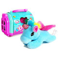 Pikkukuva 1 / 6: Pony Unicorn Horse with Transporter Mascot in a Suitcase