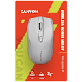 Pikkukuva 6 / 6: CANYON MW-7, 2.4Ghz wireless mouse, 6 buttons, DPI 800/1200/1600, with 1 AA battery ,size 110*60*37mm,58g,white