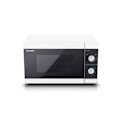 Pikkukuva 2 / 6: Sharp YC-MG01E-W microwave Countertop Grill microwave 20 L 800 W Black, White