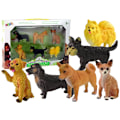 Miniatyrbild 1 av 3: Set of 6 Figures  Purebred Dogs  Famous Dog of the World