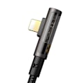 Pikkukuva 2 / 4: USB to lightning prism 90 degree cable Mcdodo CA-3511, 1.8m (black)