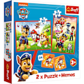 Miniatyrbillede 1 af 4: TREFL PAW PATROL Puzzle Set 30+48+M24