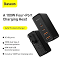 Miniatyrbillede 2 af 11: Baseus GaN2 Pro Quick Travel Charger 2x USB / 2x USB-C / 100W