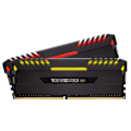 Miniatyrbillede 1 af 8: Corsair 16GB (2 x 8 GB) DDR4 2666MHz CL16 Vengeance RGB PRO Black