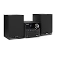 Miniatyrbilde 1 av 8: Sharp XL-B512(BK) Hi-Fi Micro System, CD/FM/USB/Bluetooth v5.0, 45W, Black Sharp | Hi-Fi Micro System | XL-B512(BK) | USB port | AUX in | Bluetooth |