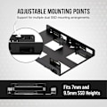 Miniatyrbillede 6 af 7: CORSAIR Dual SSD Mounting Bracket - hard drive bracket