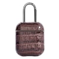 Miniatyrbild 5 av 5: Devia Lux Series Eco Leather Look Magnetic Carabiner Case Apple AirPods 1st Generation